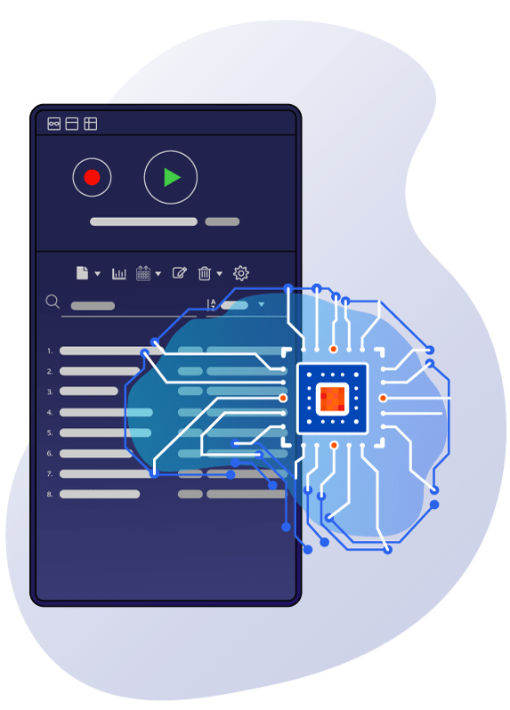 grafika robot w akcji